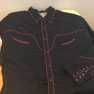 Slightly used Western wear Rockabilly stage shirt